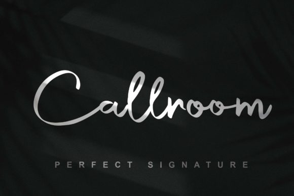 Callroom Font Poster 1