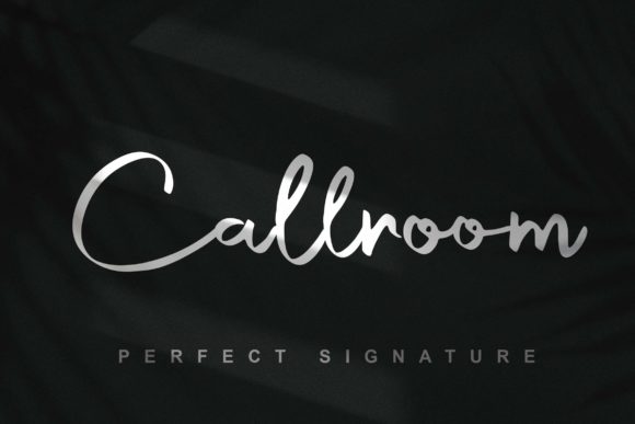 Callroom Font Poster 1