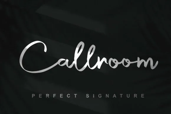 Callroom Font Poster 1
