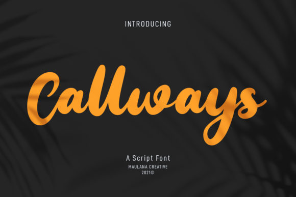 Callways Script Font