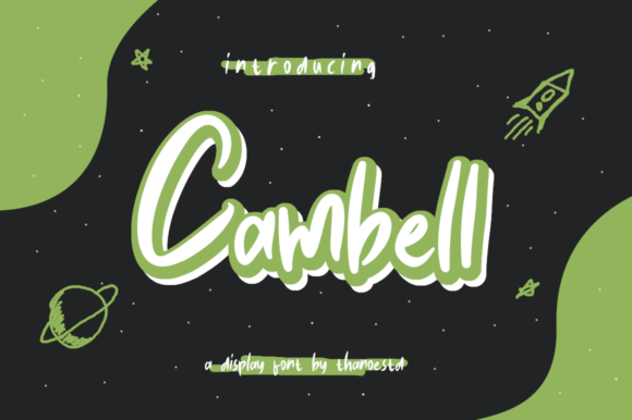 Cambell Font Poster 1