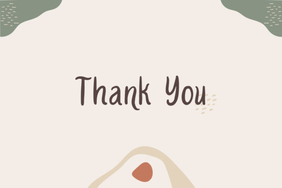 Came Back Font Poster 9