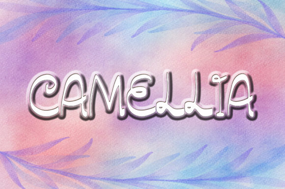 Camellia Font