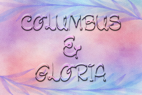 Camellia Font Poster 3