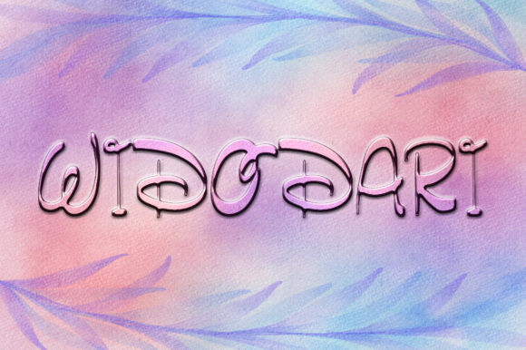 Camellia Font Poster 5