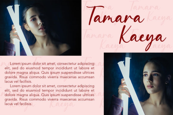 Camila Font Poster 6