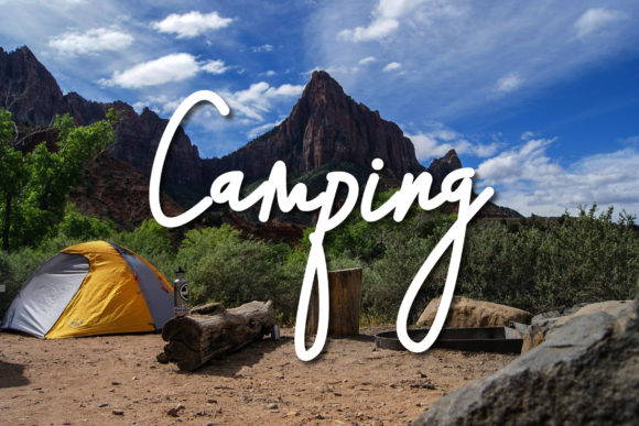 Camping Script Font Poster 1
