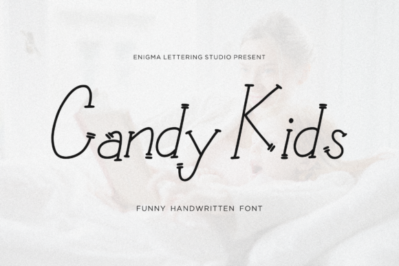 Candy Kids Font Poster 1