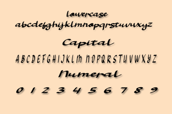 Candy Milk Font Poster 4
