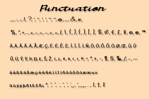 Candy Milk Font Poster 5