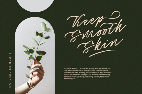 Captivate Script Font Poster 4