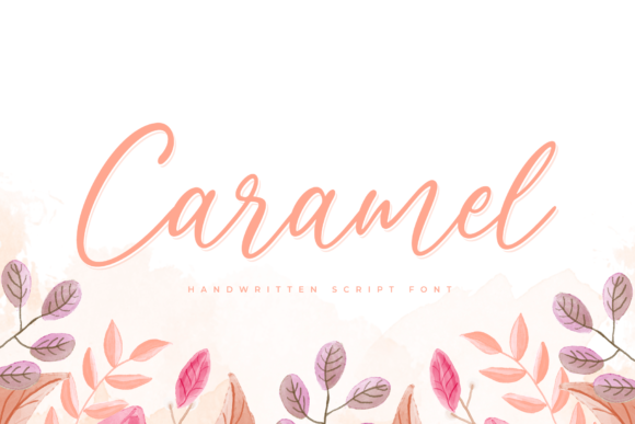 Caramel Font Poster 1