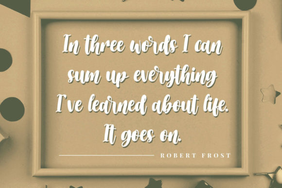 Carmitta Font Poster 5