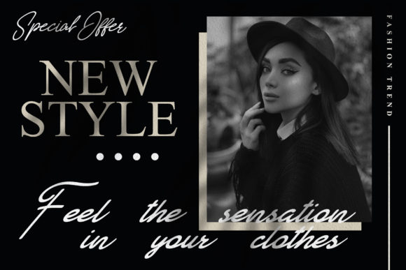 Caroline Font Poster 5