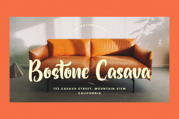 Castonvilla Font Poster 6