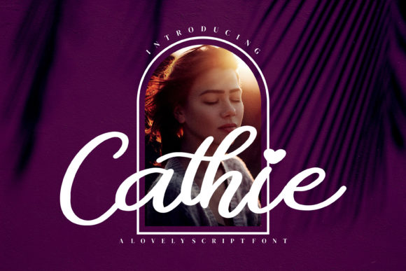Cathie Font Poster 1