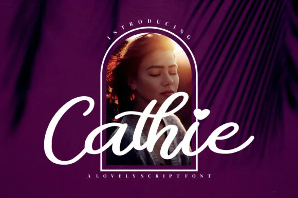 Cathie Font Cathie Font Poster 1