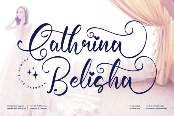 Cathrina Belisha Font Poster 1