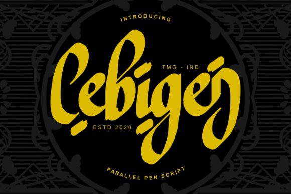 Cebigej Font