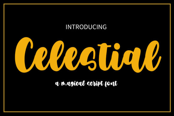 Celestial Font