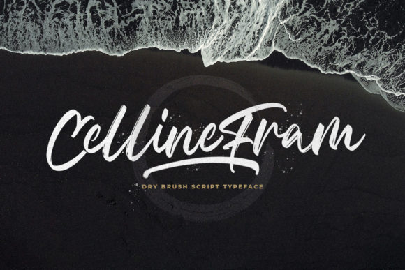 Celline Fram Font Poster 1