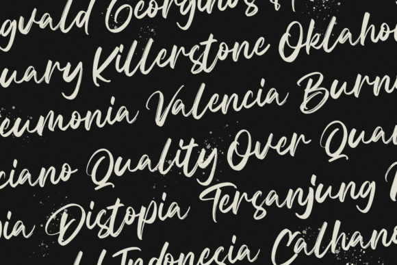 Celline Fram Font Poster 5