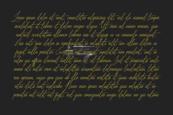 Centifolia Font Poster 5