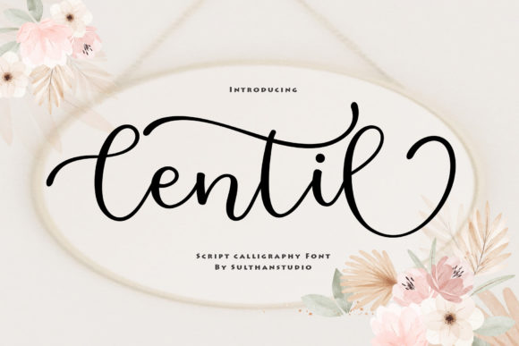 Centil Font Poster 1