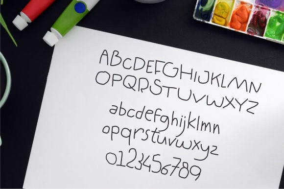 Chacillick Font Poster 5