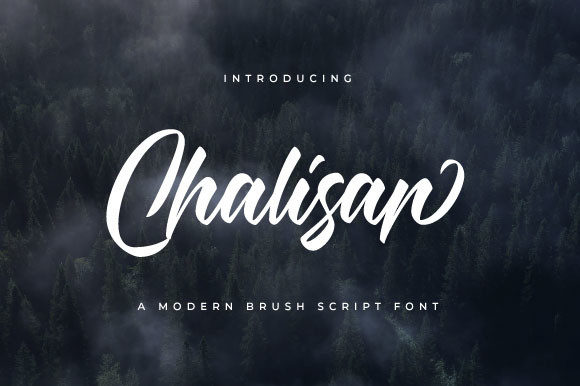Chalisan Font Poster 1