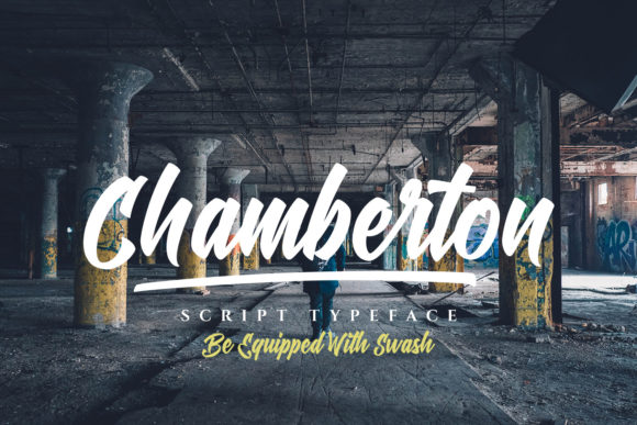 Chamberton Font Poster 1