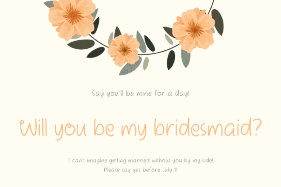 Chamylla Font Poster 3