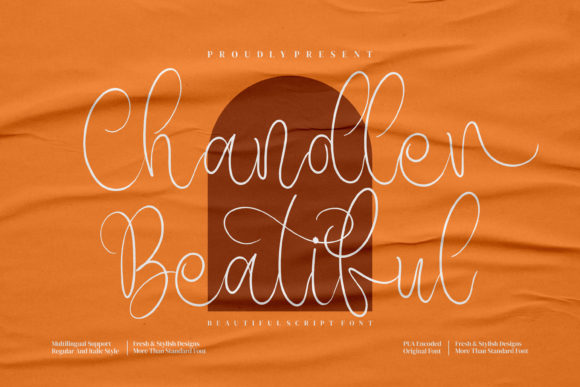 Chandler Beautiful Font