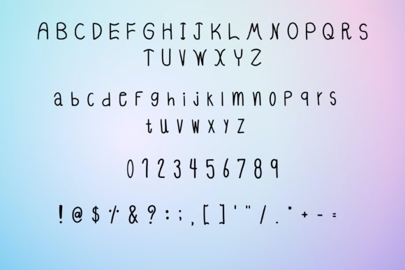 Cheesecake Font Poster 7