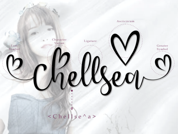 Chellsea Font Poster 3