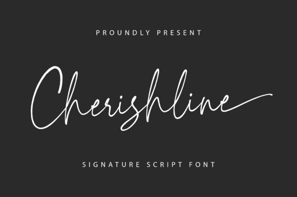 Cherishline Script Font