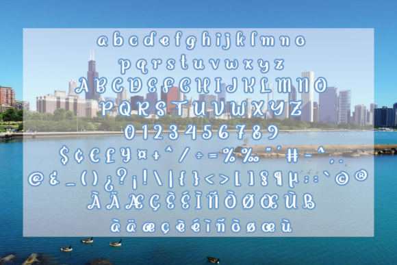 Chicago Font Poster 4