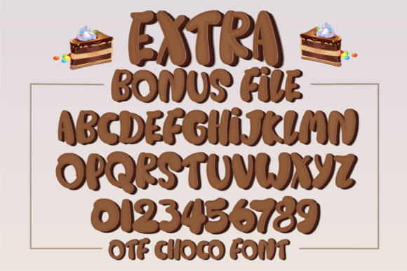 Choco Script Font Poster 13