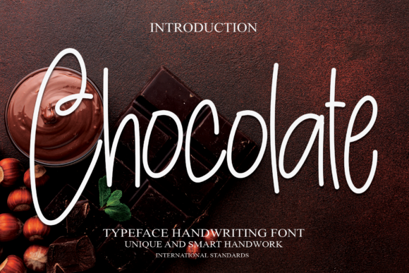 Chocolate Font Poster 1