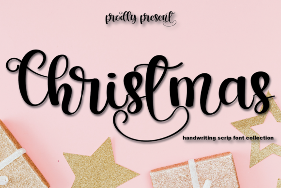 Christmas Font Poster 1