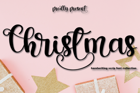Christmas Font Christmas Font Poster 1