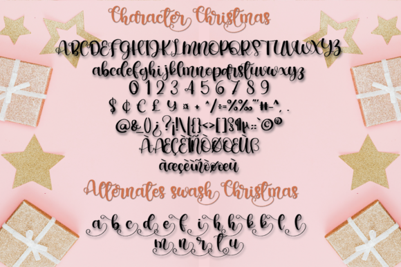 Christmas Font Poster 2