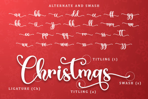 Christmas Cheer Font Poster 7