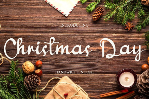 Christmas Day Font Poster 1