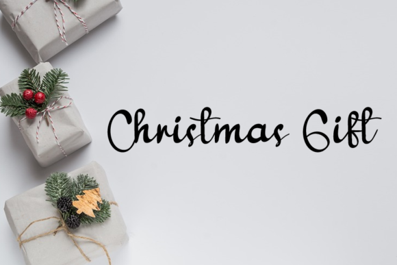Christmas Day Font Poster 2