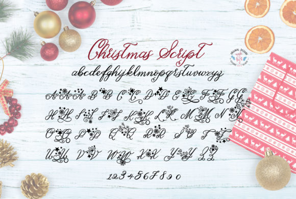 Christmas Duo Script Font Poster 2