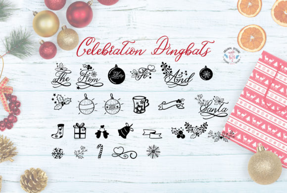 Christmas Duo Script Font Poster 3