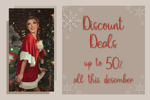 Christmas Goodwill Font Poster 4