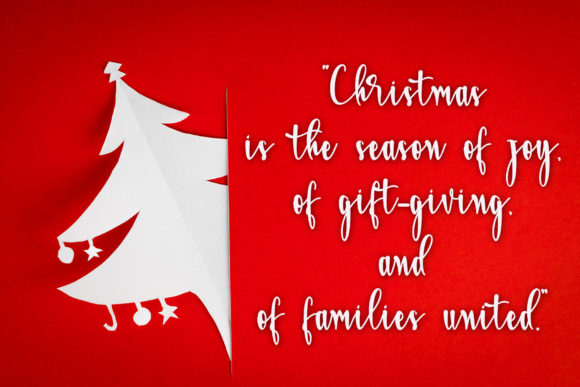 Christmas Joyday Font Poster 2