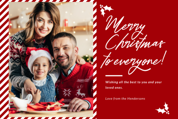 Christmas Life Font Poster 2